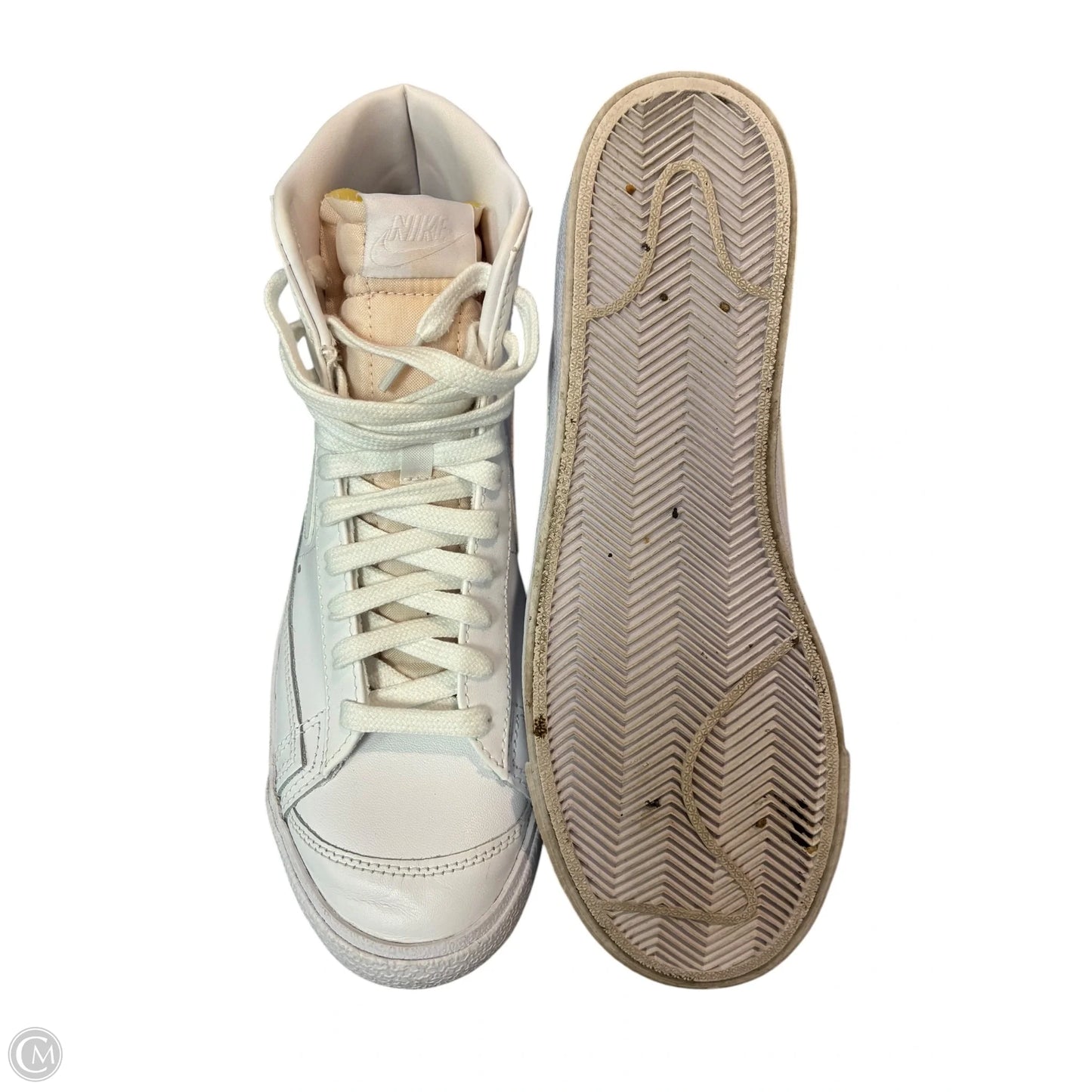 Shoes Athletic By Nike In White, Size: 10