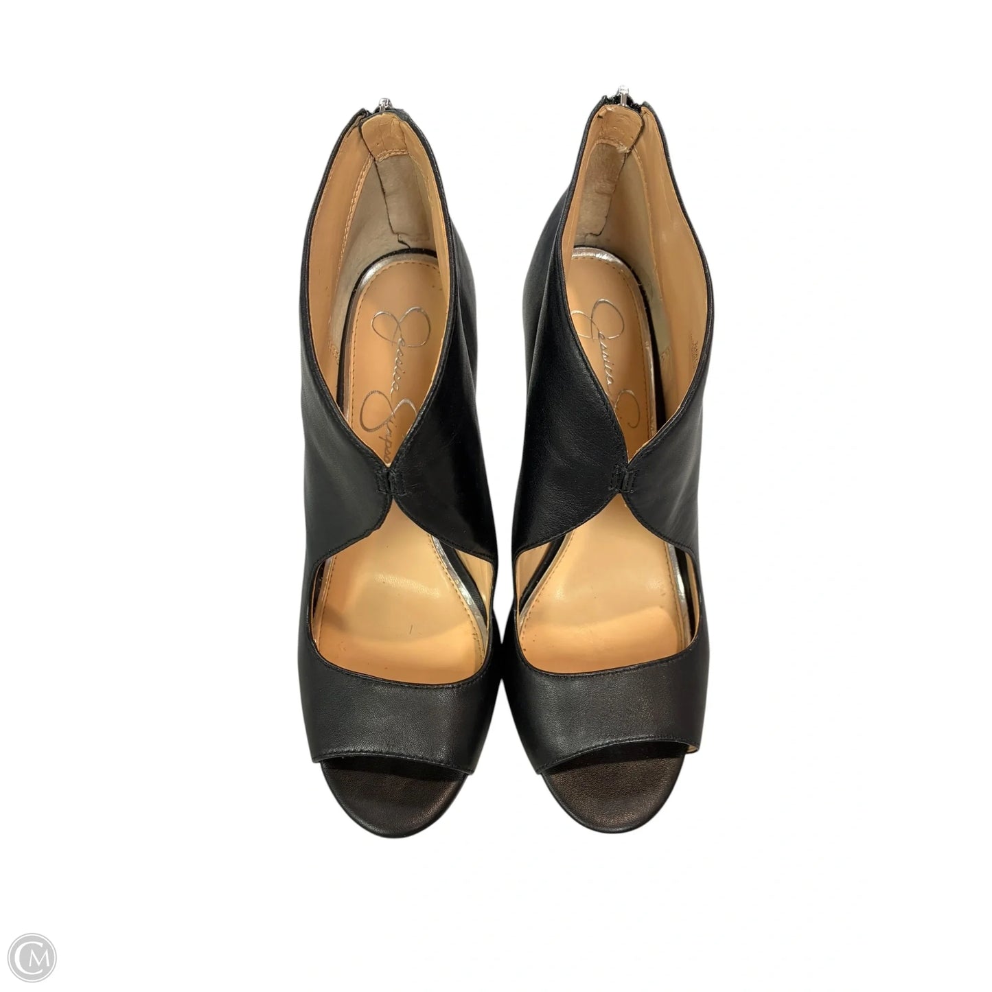Shoes Heels Wedge By Jessica Simpson In Black, Size: 8