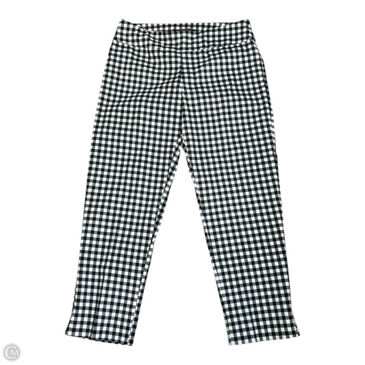 Pants Dress By Zac And Rachel In Black & White, Size: 16