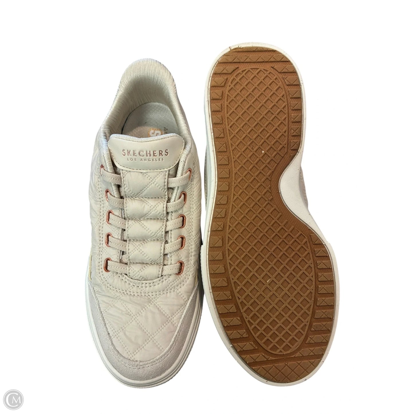 Shoes Sneakers By Skechers In White, Size: 8