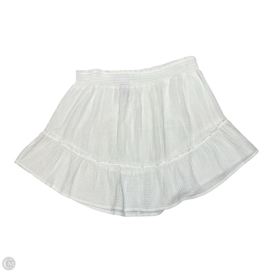Skirt Mini & Short By Wild Fable In White, Size: Xl