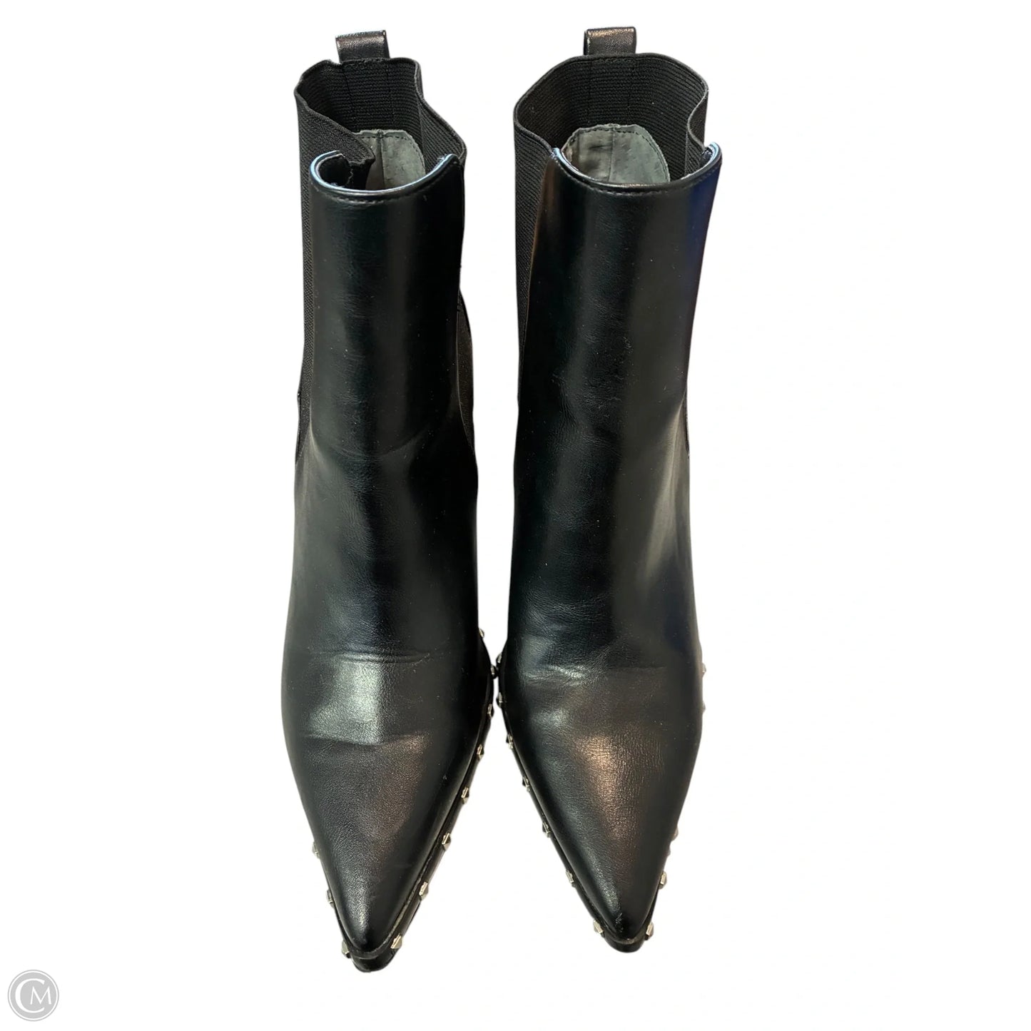 Boots Ankle Heels By Charles By Charles David In Black, Size: 10
