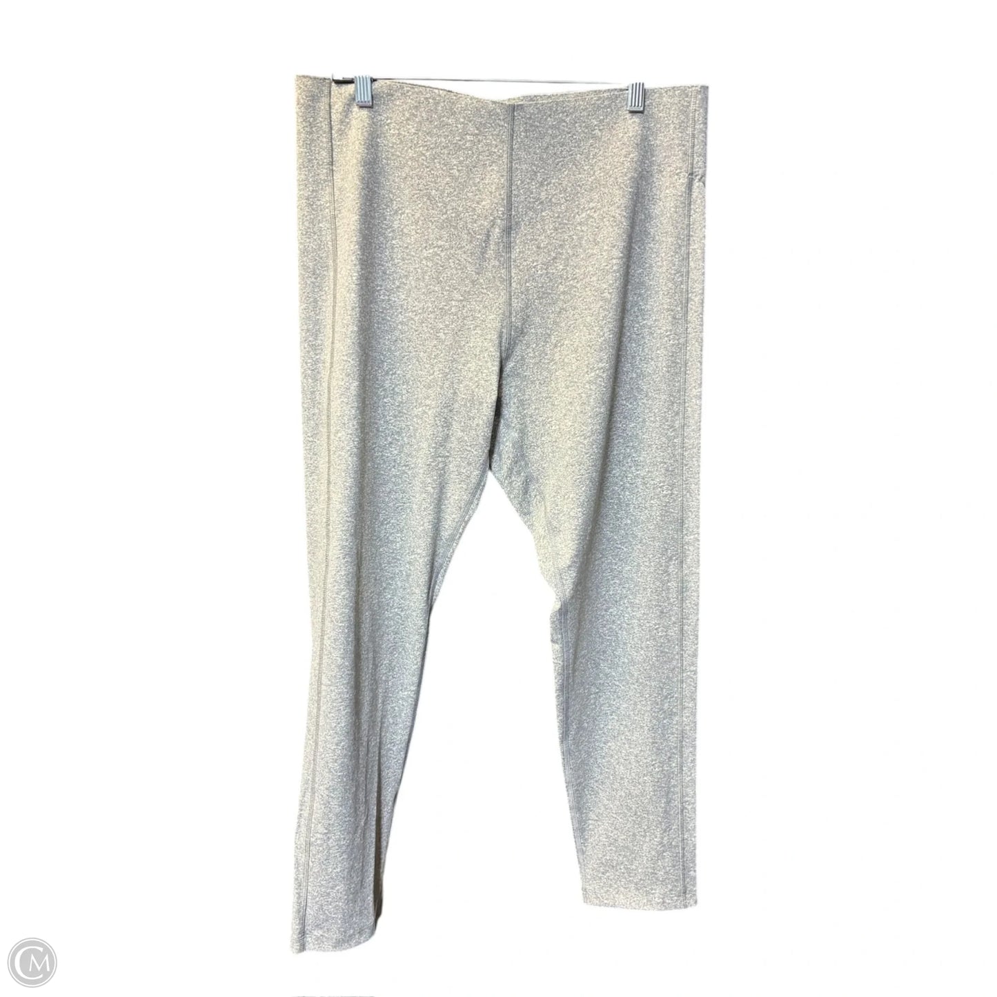 Athletic Leggings By Pink In Grey, Size: Xxl