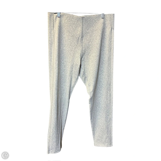Athletic Leggings By Pink In Grey, Size: Xxl