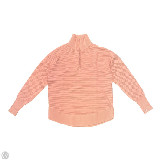 Sweatshirt Collar By Clothes Mentor In Pink, Size: L