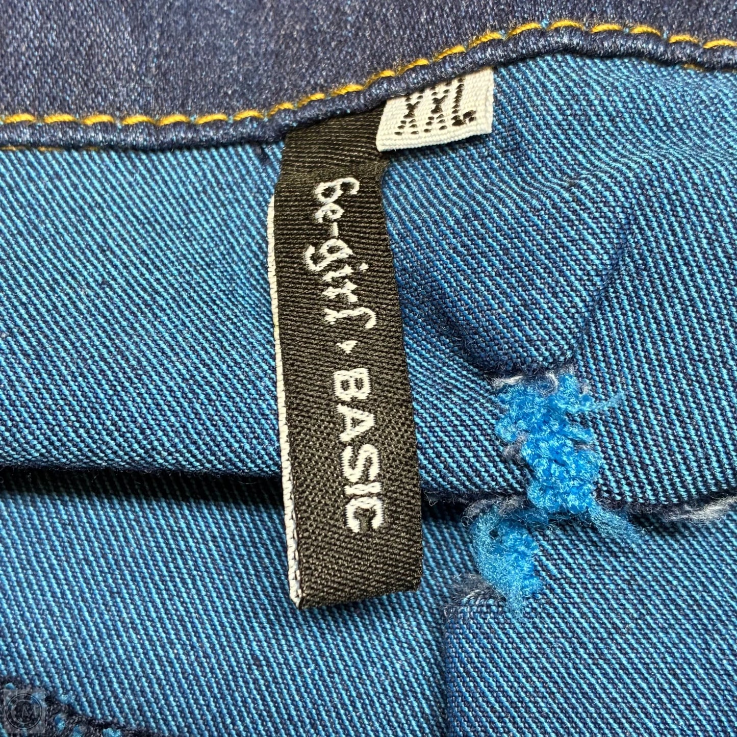 Vest Other By Cmc In Blue Denim, Size: Xxl
