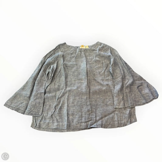 Top Long Sleeve By Cynthia Rowley In Blue, Size: 1x