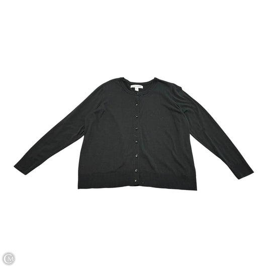 Cardigan By Amazon Essentials In Black, Size: Xxl