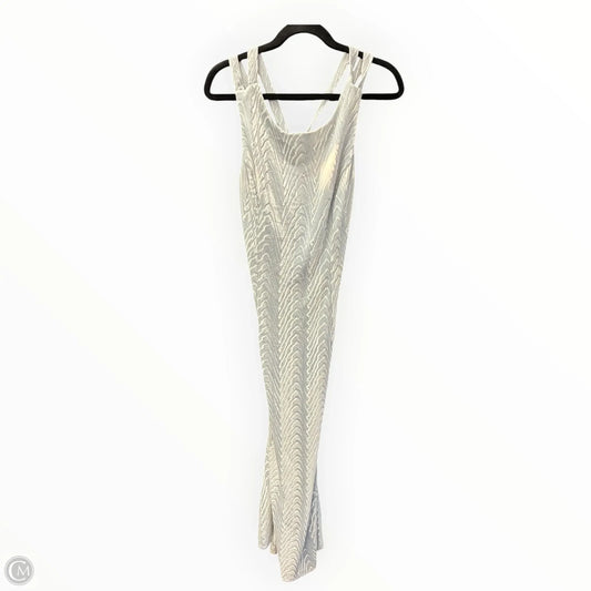 Dress Party Long By Jessica Mcclintok In Silver, Size: M