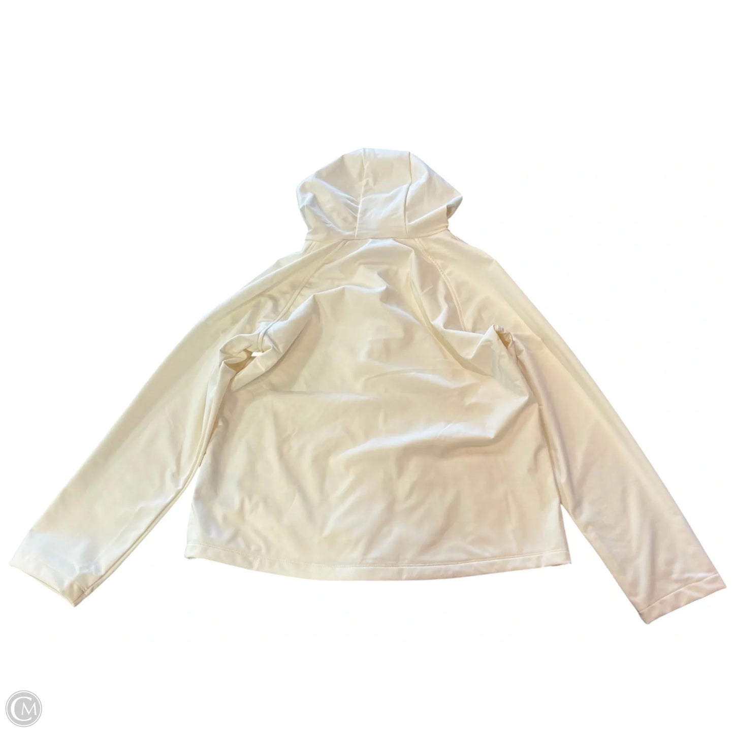 Athletic Jacket By 32 Degrees In Cream, Size: M