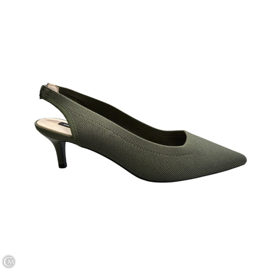 Shoes Heels Kitten By French Connection In Green, Size: 9