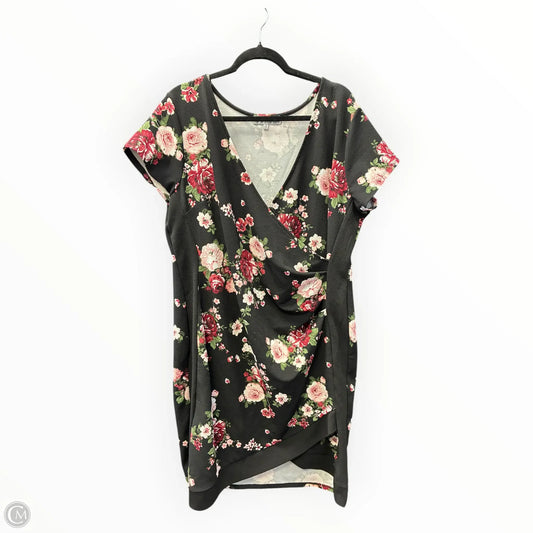 Dress Party Midi By Almost Famous In Black, Size: 3x