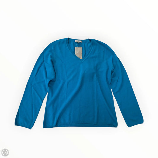 Sweater Cashmere By Charter Club In Blue, Size: Xl