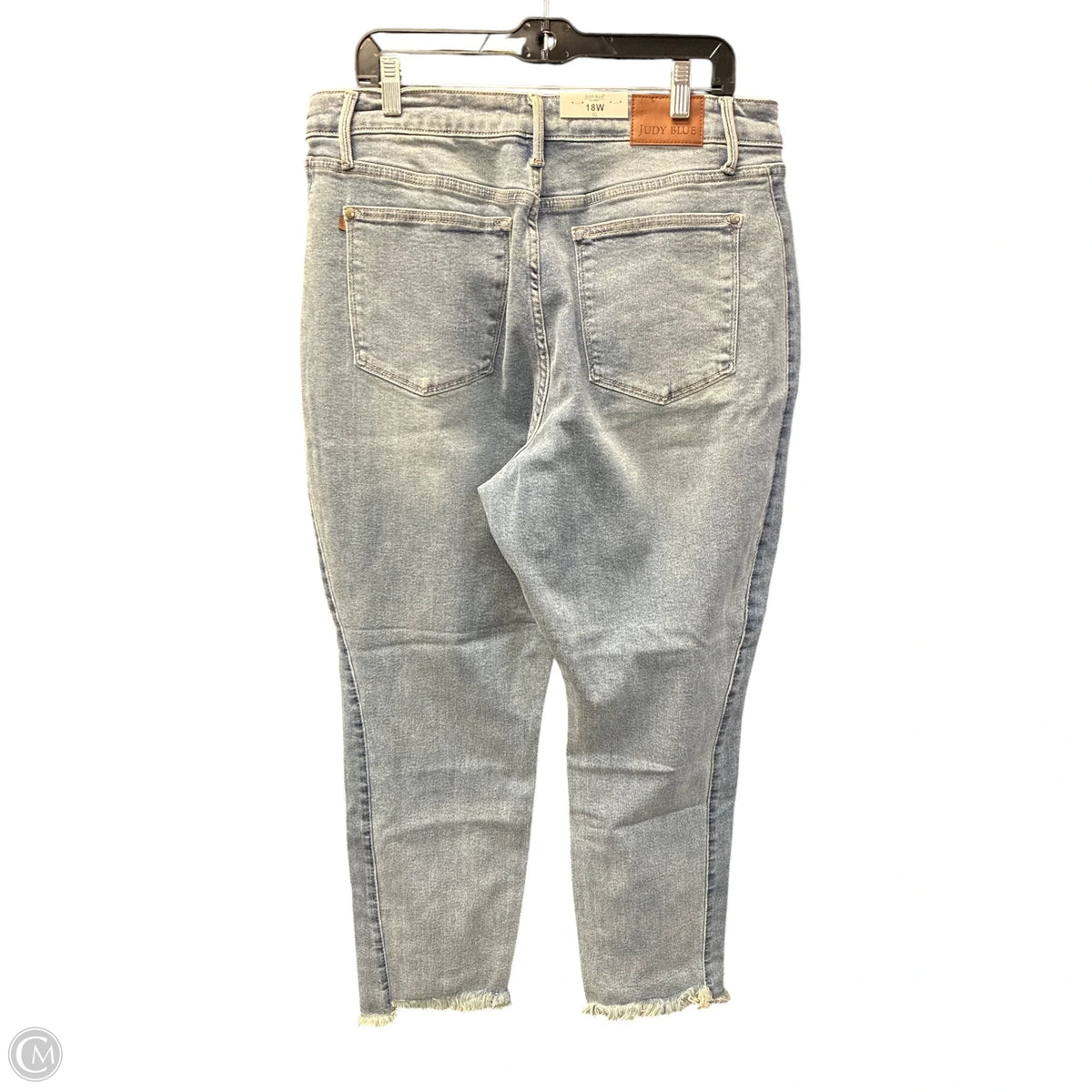 Jacket Denim By Pol In Blue Denim, Size: L