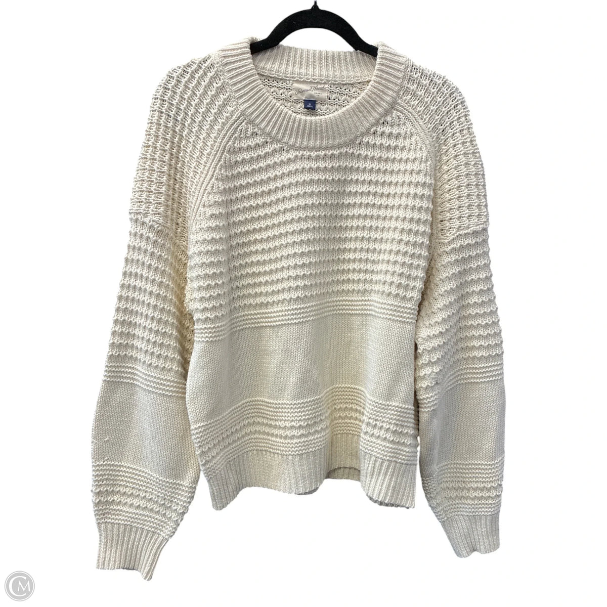Sweater By Universal Thread In Cream, Size: Xl