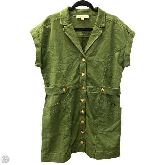 Dress Casual Short By Loft In Green, Size: Xl