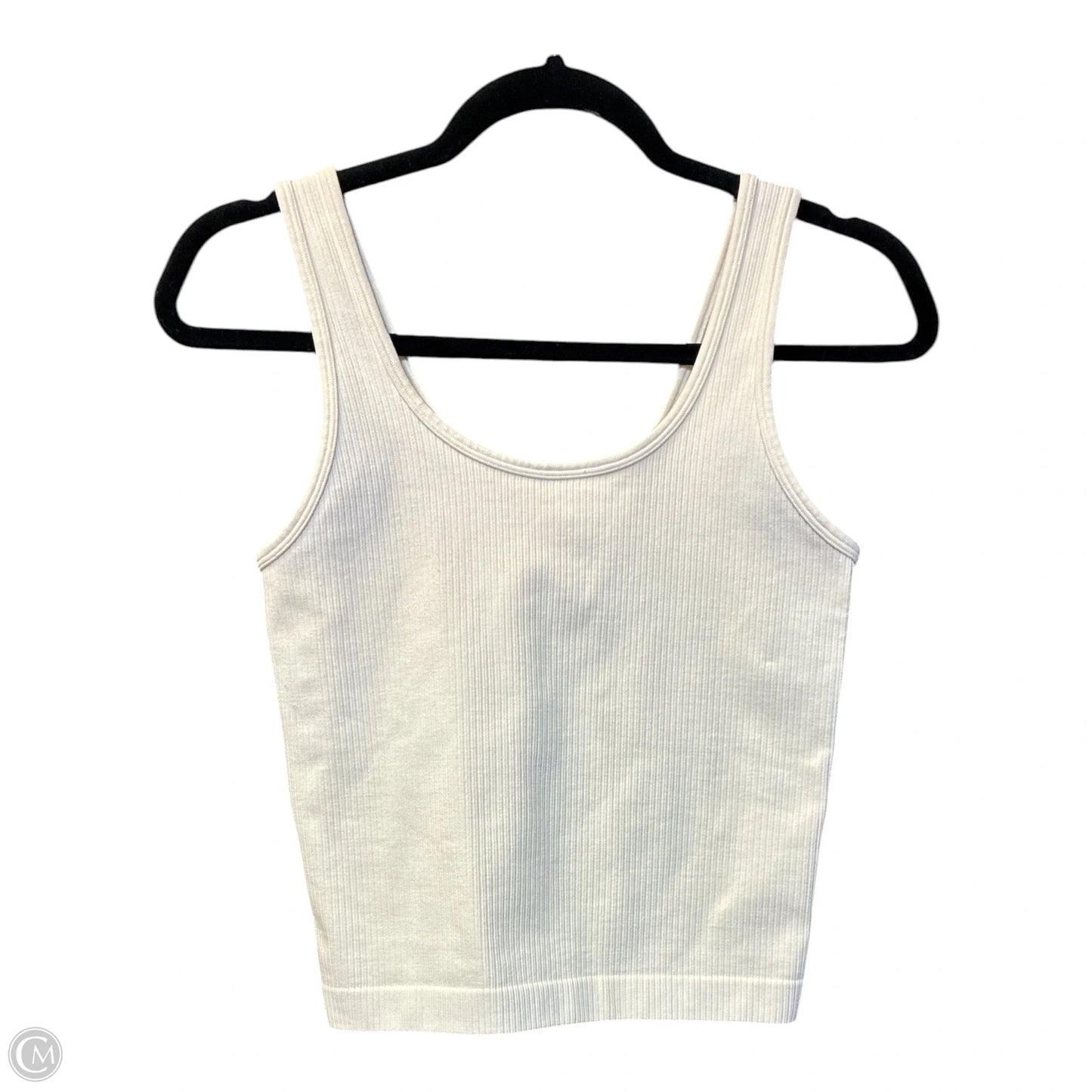 Top Sleeveless By A New Day In Cream, Size: M