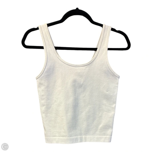 Top Sleeveless By A New Day In Cream, Size: M