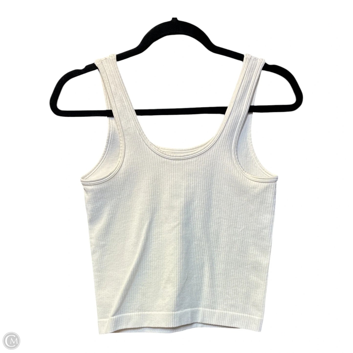 Top Sleeveless By A New Day In Cream, Size: M