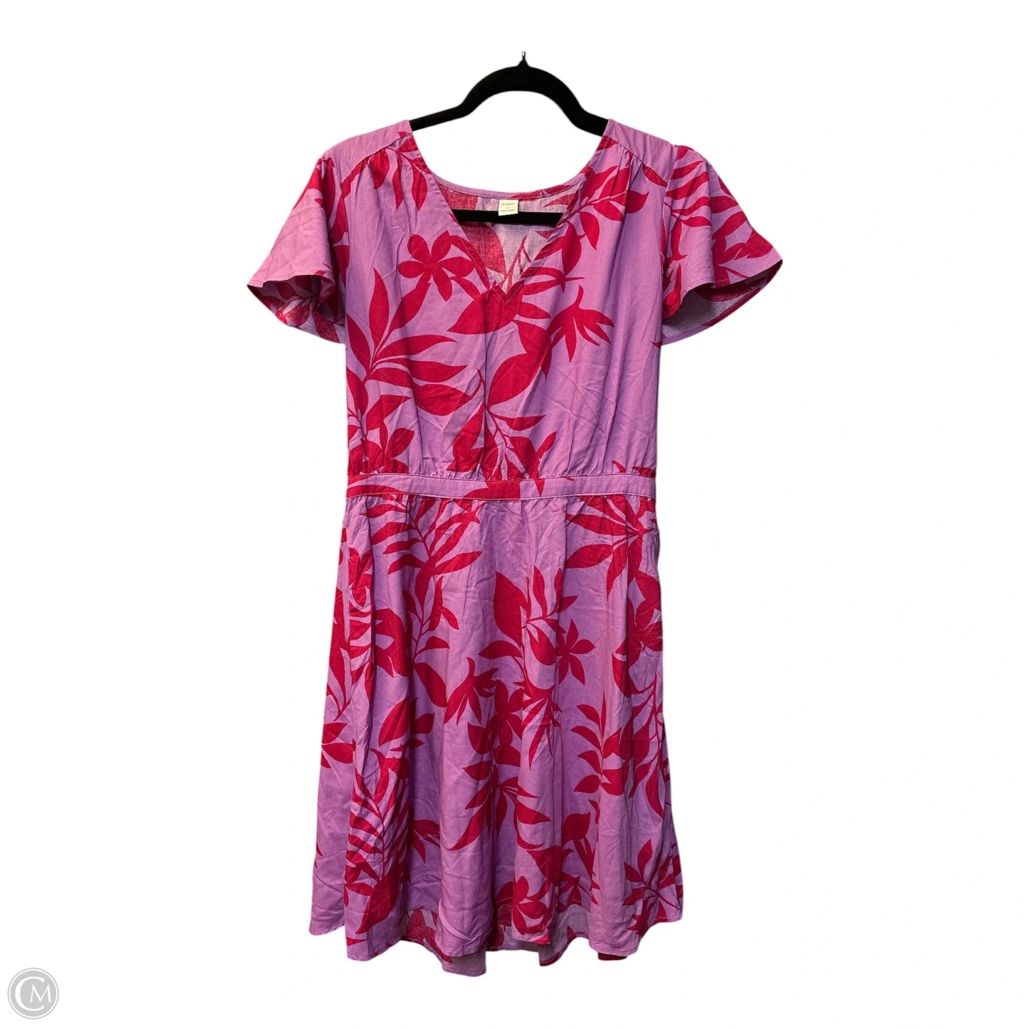 Dress Casual Short By Old Navy In Pink & Purple, Size: M