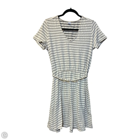 Dress Casual Short By Old Navy In Cream & Grey, Size: M