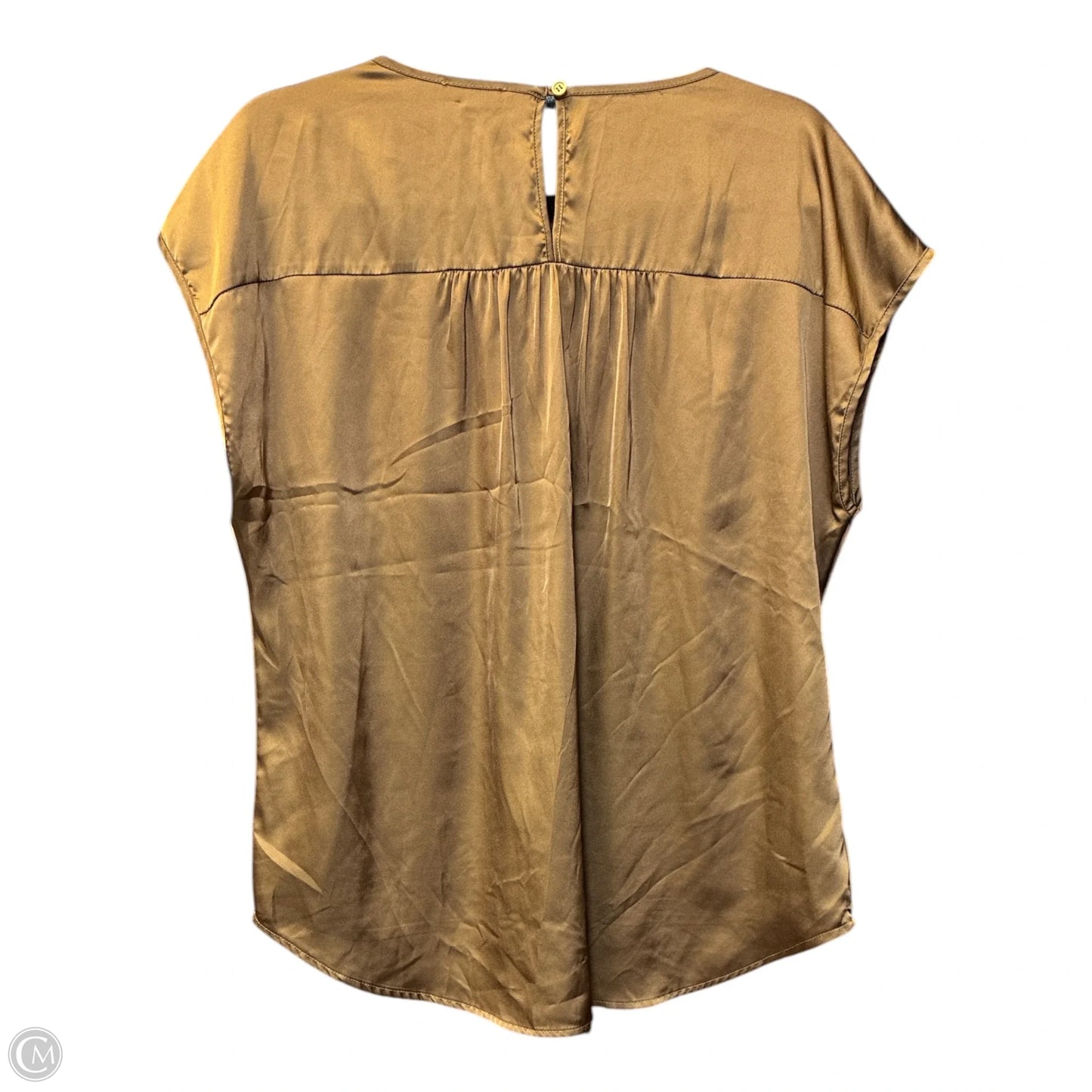 Top Sleeveless By Clothes Mentor In Brown, Size: M