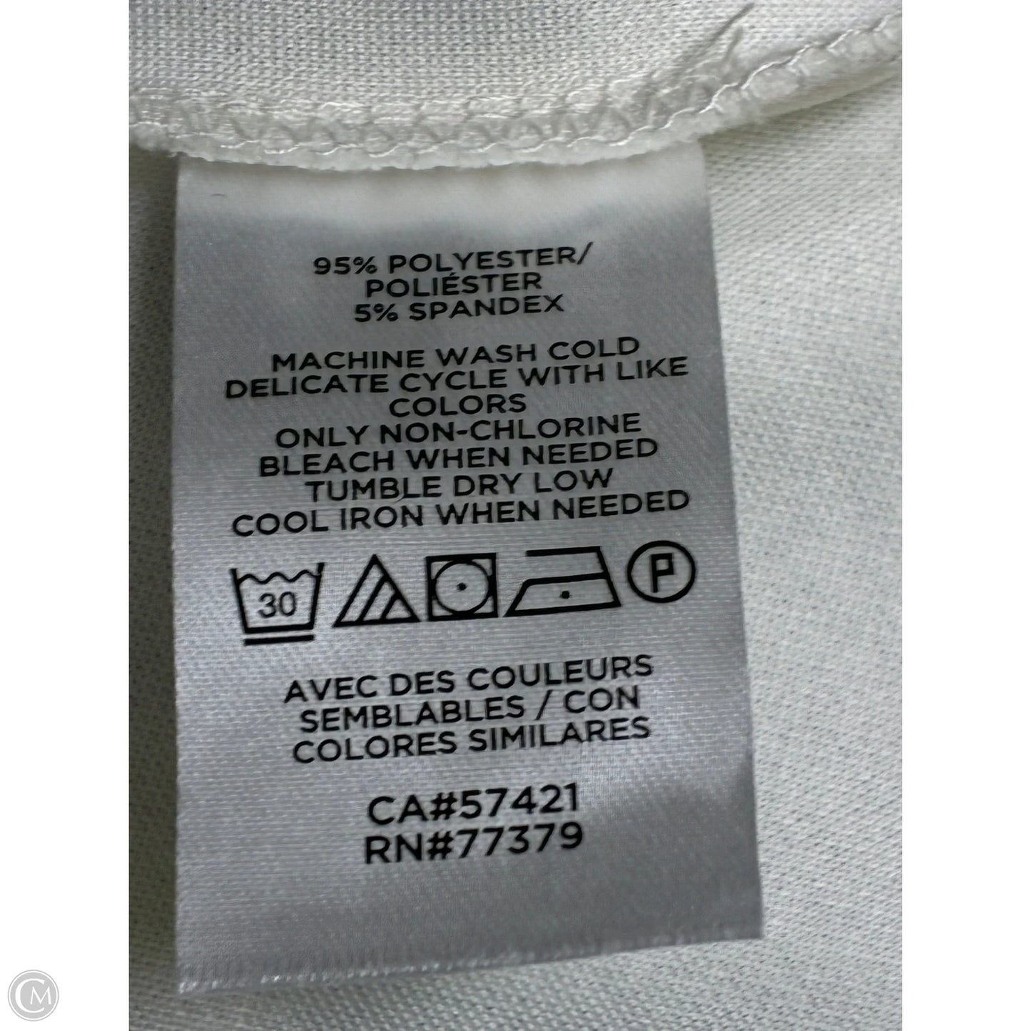 Top Sleeveless By Ann Taylor In Cream, Size: M