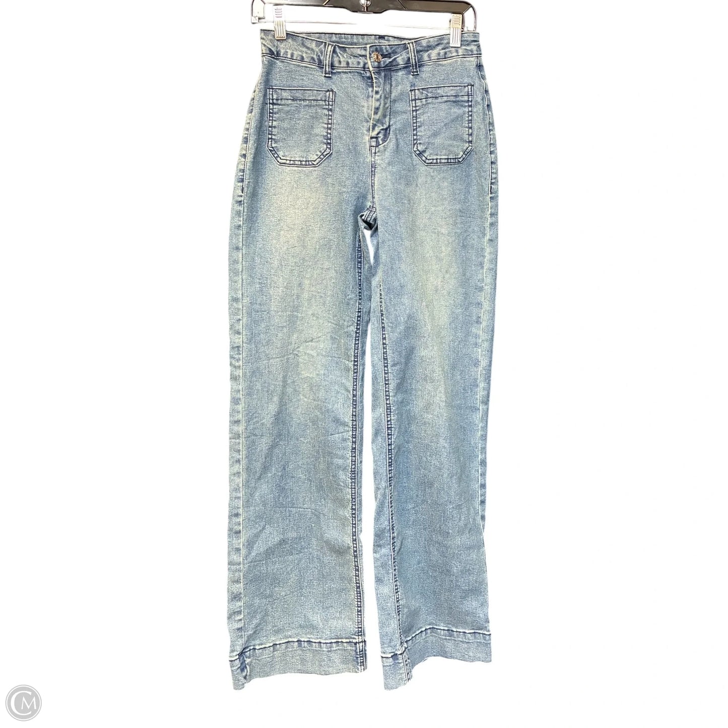 Jeans Straight By Cme In Blue Denim, Size: 6