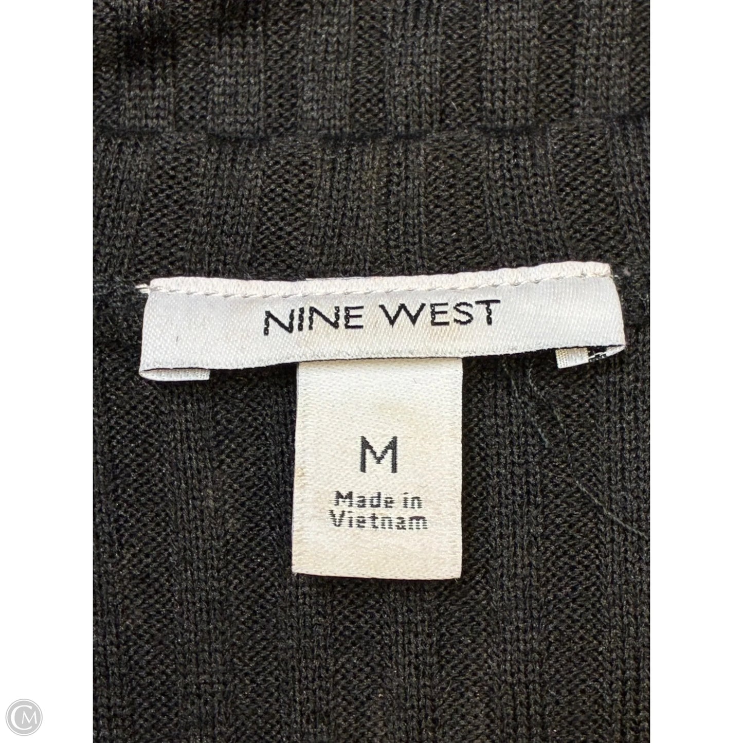 Dress Casual Midi By Nine West In Black, Size: M