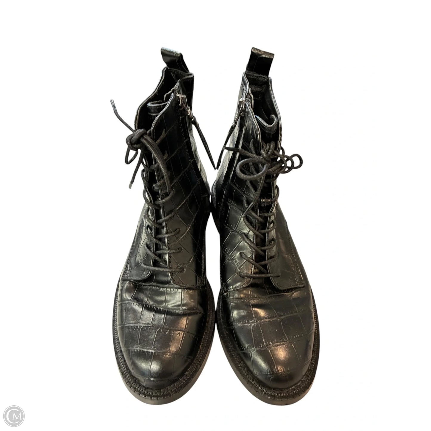 Boots Ankle Flats By Sam Edelman In Black, Size: 5
