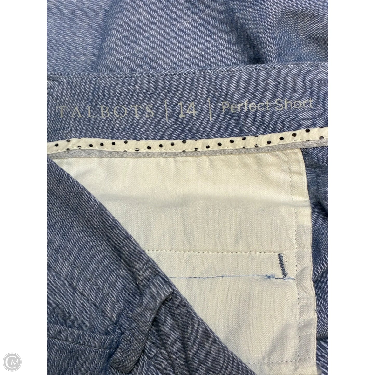 Shorts By Talbots In Blue, Size: 14