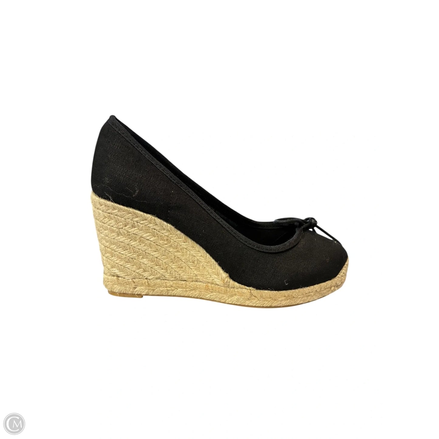 Shoes Heels Wedge By J. Crew In Black & Tan, Size: 6
