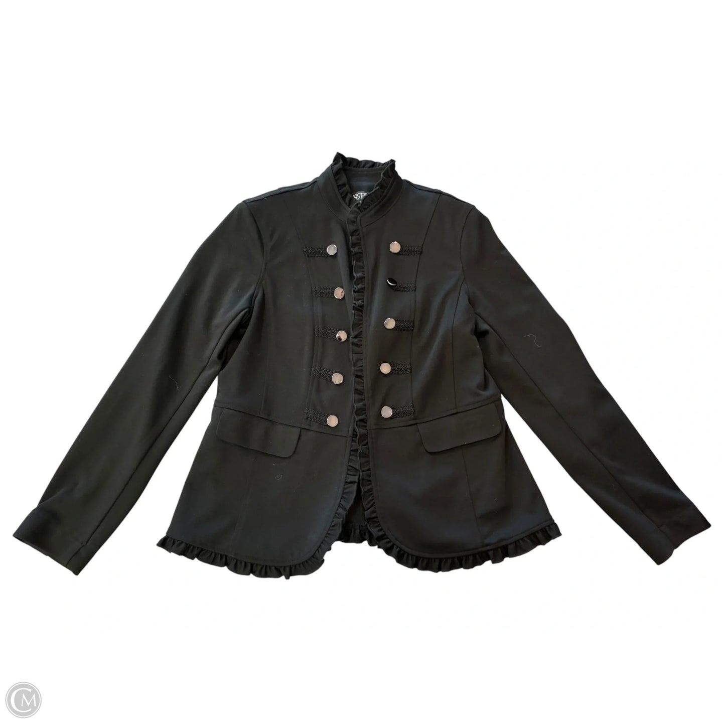 Coat Peacoat By Kasper In Black, Size: M