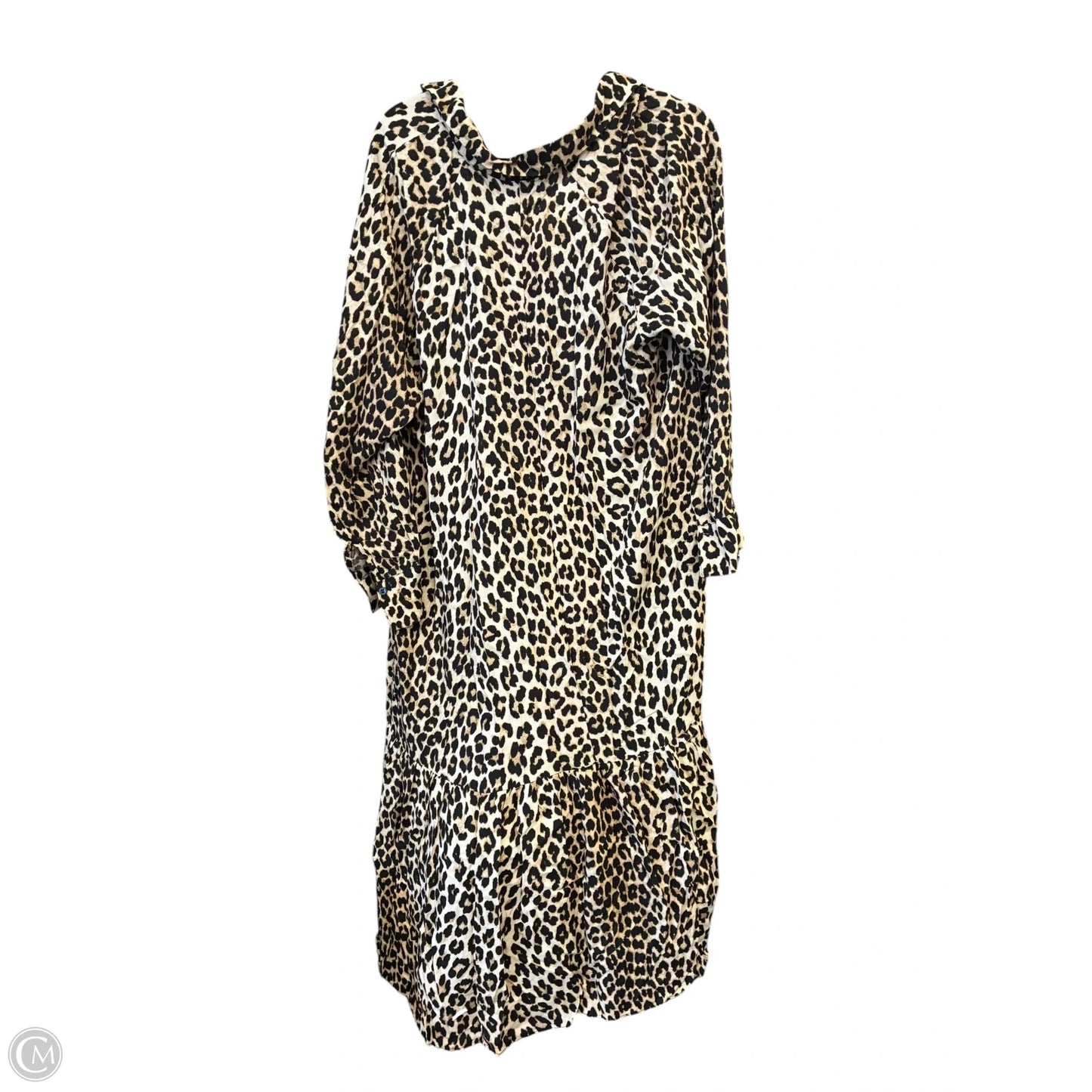 Dress Casual Short By H&m In Animal Print, Size: Xl