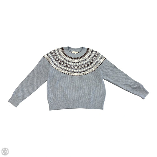 Sweater By Loft In Blue, Size: L