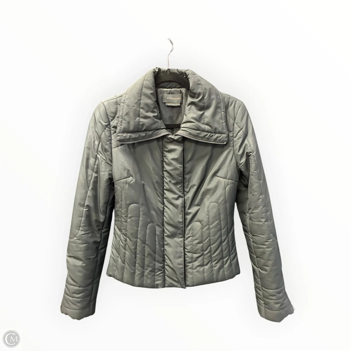 Jacket Puffer & Quilted By Bcbgmaxazria In Black, Size: S