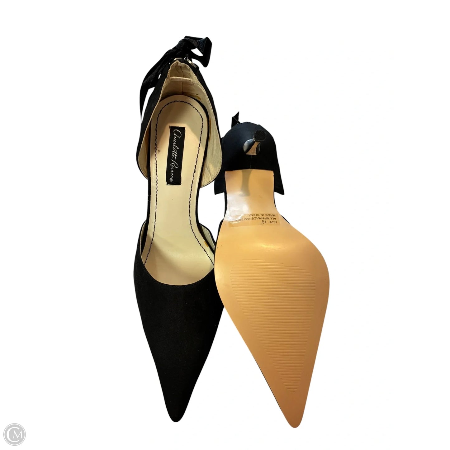 Shoes Heels Stiletto By Charlotte Russe In Black, Size: 7.5