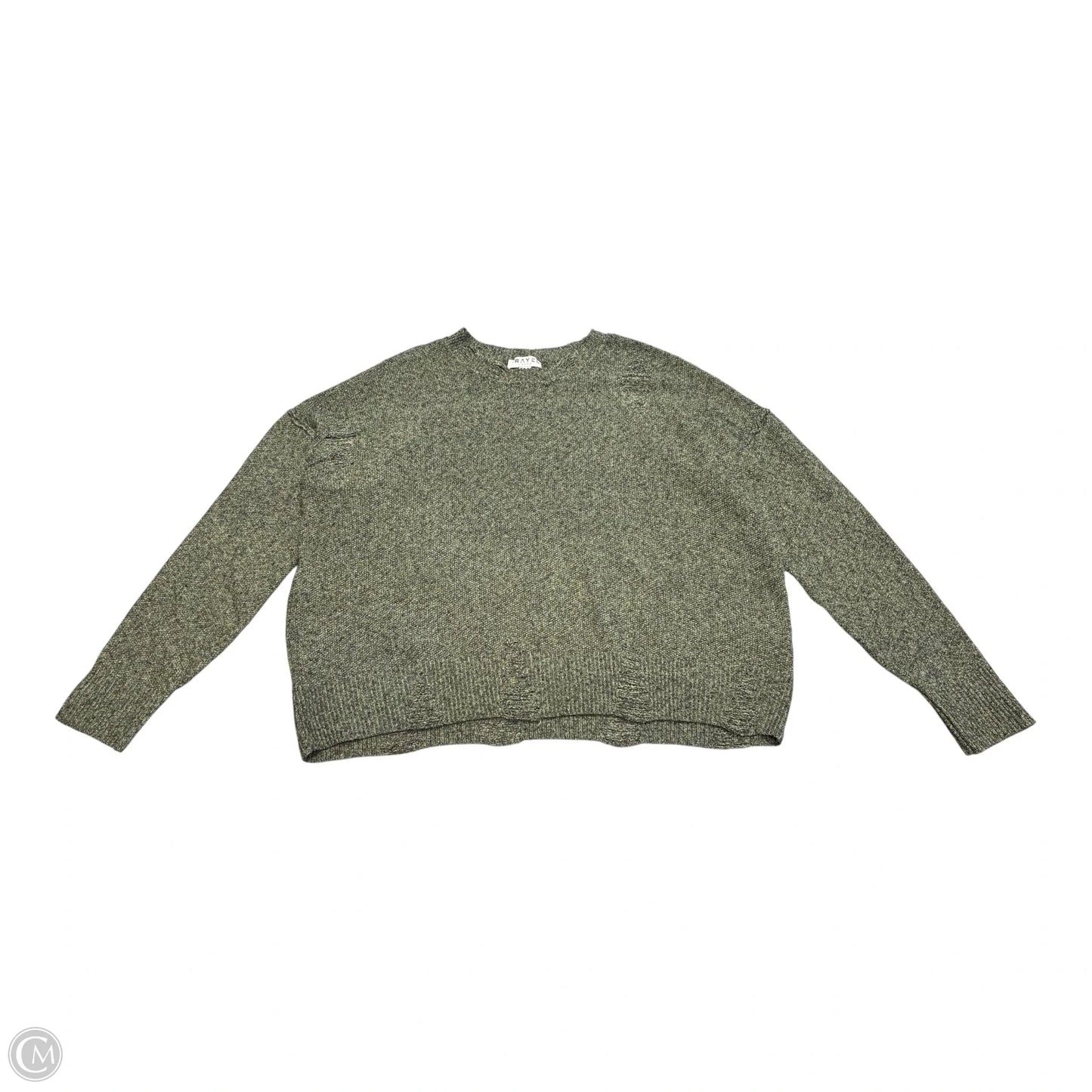 Sweater By Clothes Mentor In Green, Size: Xs