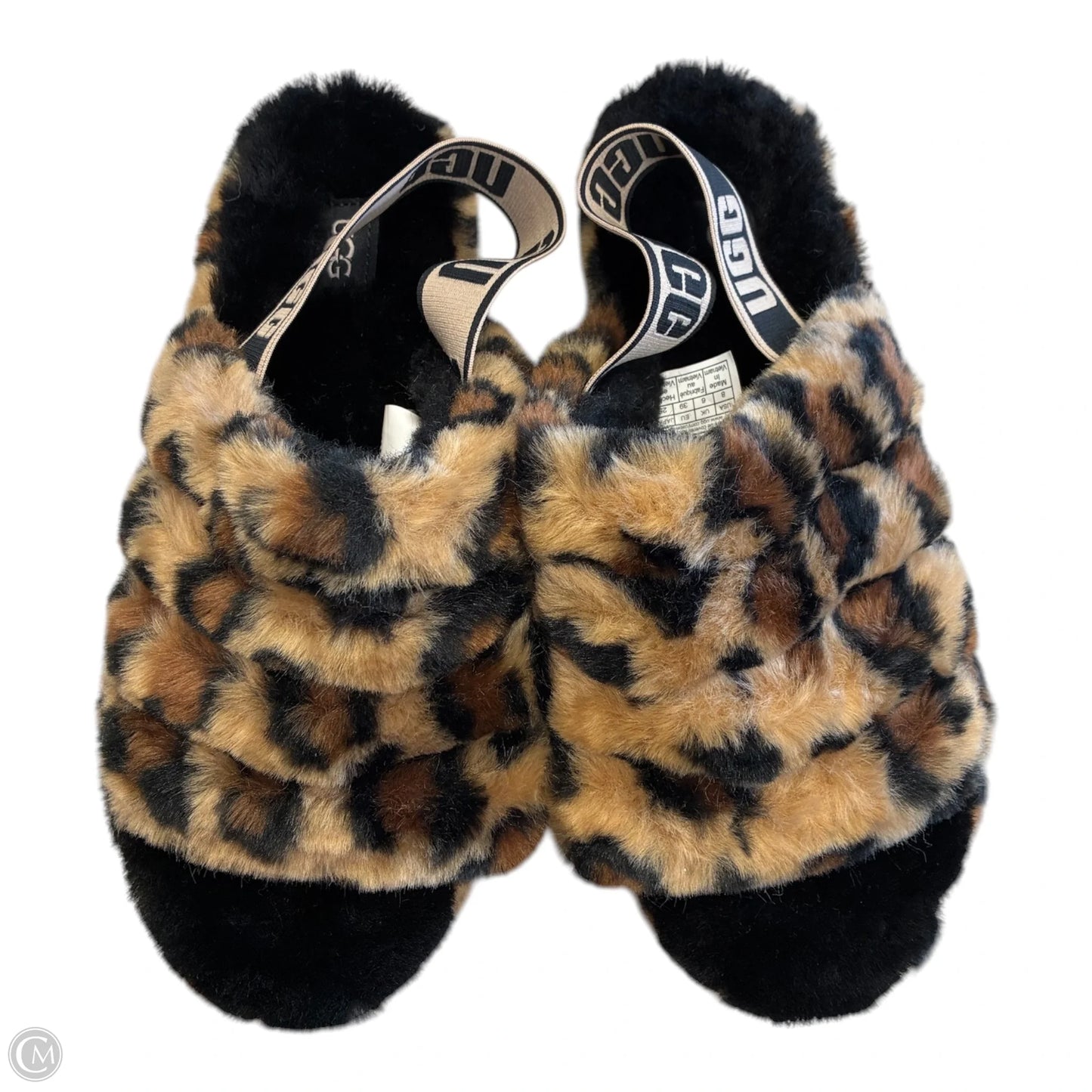 Slippers Designer By Ugg In Animal Print