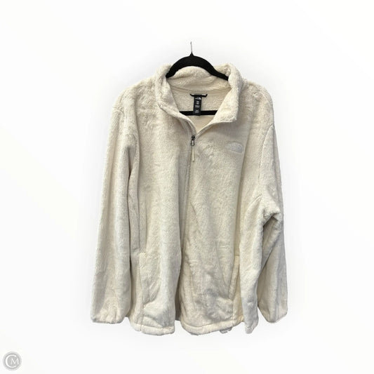 Athletic Jacket By The North Face In Cream, Size: 3x