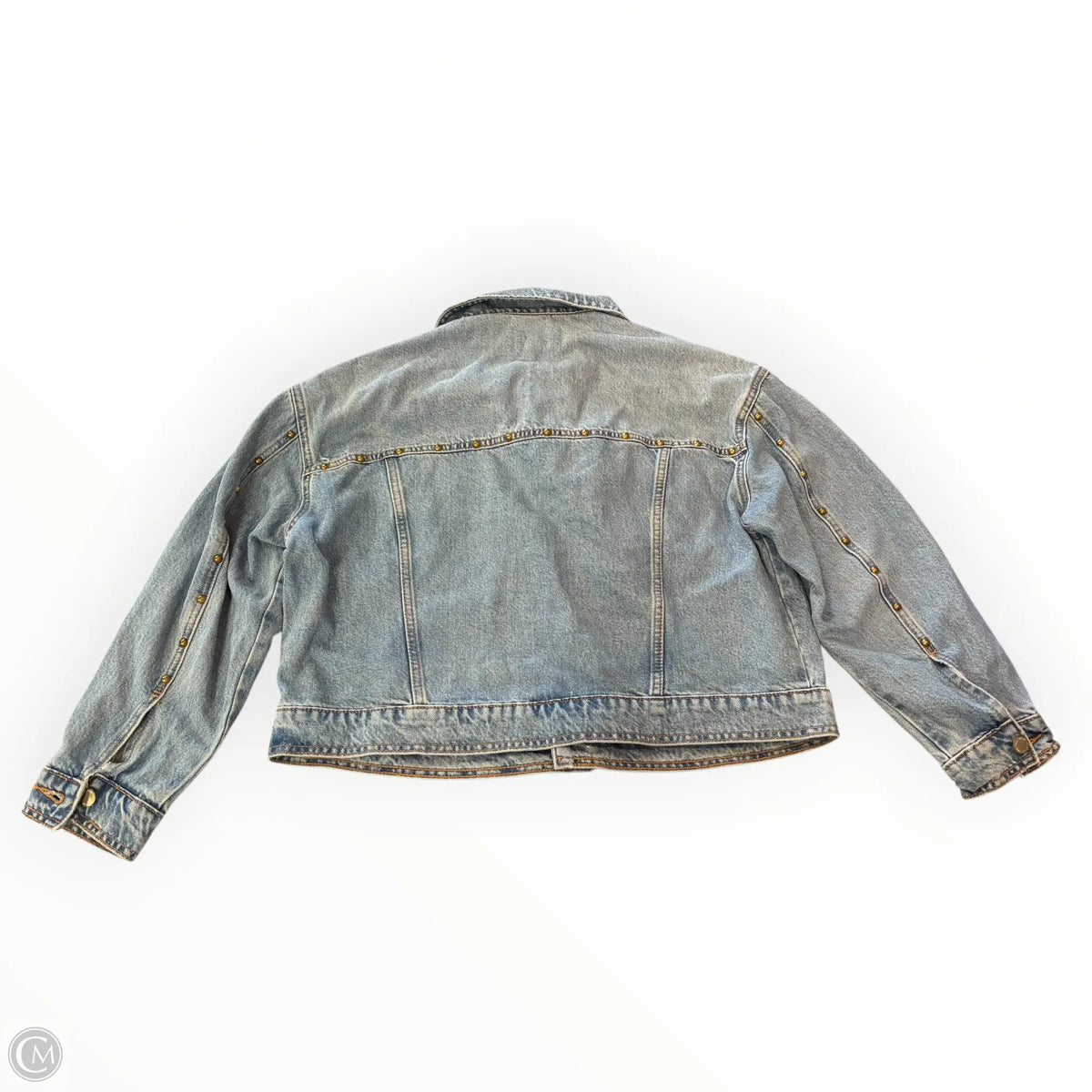 Jacket Denim By Universal Thread In Blue Denim, Size: S