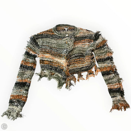 Sweater Cardigan By Fashion Nova In Multi-colored, Size: M