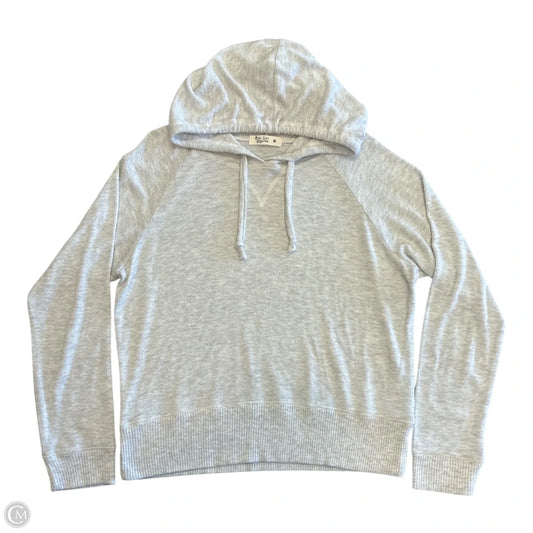 Sweatshirt Hoodie By Cme In Grey, Size: M