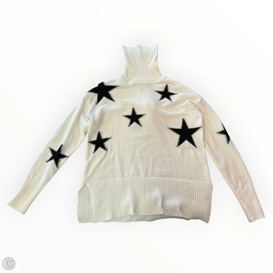 Sweater By Sweet Romeo In Black & White, Size: Xs