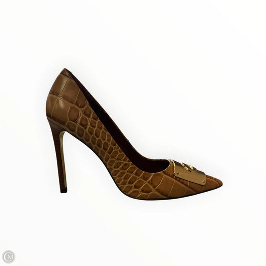 Shoes Designer By Coach In Gold & Tan, Size: 6.5