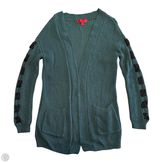 Sweater Cardigan By Jennifer Lopez In Green, Size: S