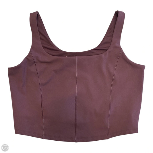 Athletic Bra By Harmony Balance In Brown, Size: Xl