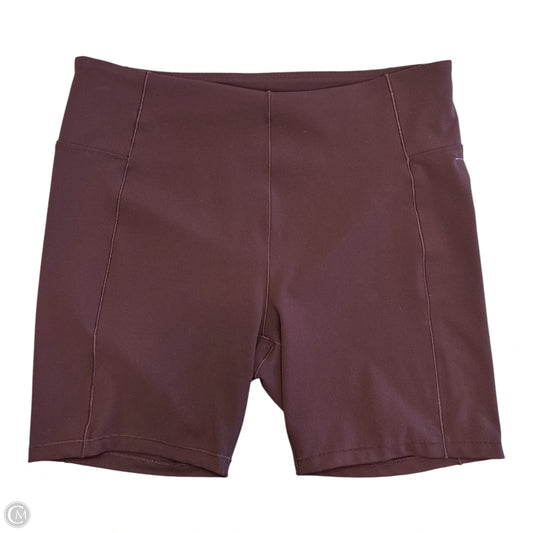 Athletic Shorts By Harmony Balance In Brown, Size: Xl