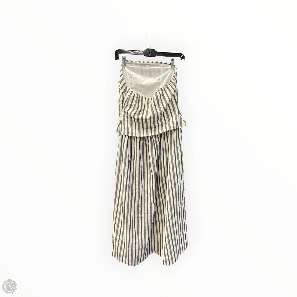 Dress Casual Maxi By Commense In Striped Pattern, Size: S