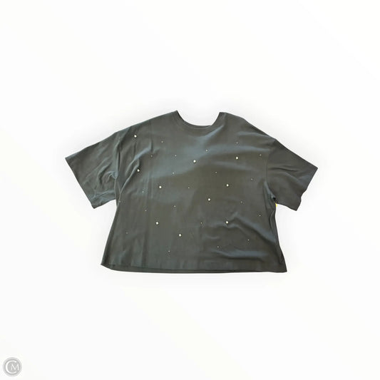 Top Short Sleeve By Old Navy In Grey, Size: Xl